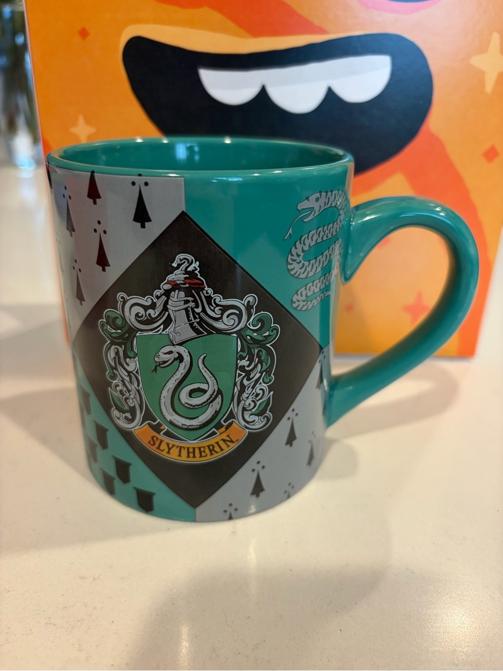 Harry Potter Slytherin Crest Ceramic Mug